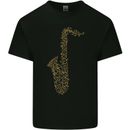 T-Shirt A Saxaphon Musikinstrumente Messingband Kinder