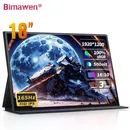 Bimawen 18 Inch 1.5K 165Hz Portable Monitor 16:10 500Nit Display IPS Gaming Screen For PC Laptop Mac