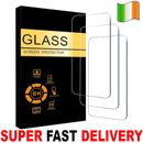 3 PACK - Genuine Tempered Glass Screen Protector Saver For Apple iPhone 15 14 13