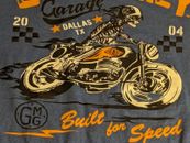 Gas Monkey Garage T Shirt Men XL Dallas TX Build For Speed Short Sleeve2Sunglass