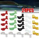 24pcs Automotive Fastener Clips Car Door Lock Rod Clip Universal Accessories