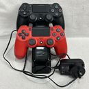 Sony PS4 Controller Bundle: 2 Dualshock Controllers, 1 Charging Station