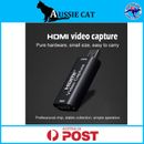 Portable Audio Video Capture Cards HDMI to USB2.0 1080P 4K Record DSLR Camcorder