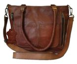 Women's Crossbody Genuine Leather Shoulder Purse Business Tote Everyday Handbag