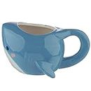 Puckator Mug Shark Cafe-Tête de Requin Tazas de Desayuno, Multicolor, único