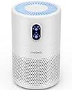 MOOKA Air Purifier for Home Large Room up to 430ft², H13 True HEPA Air Filter Cleaner, Odor Eliminator, Remove 99.97% Allergies Smoke Dust Mold Pollen Pet Dander, Night Light(Available for California)