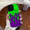 New Paint Graffiti iPhone 13/14promax Apple 12/11 Cartoon Phone Case XL