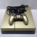 Consola y controlador PlayStation 4 edición limitada dorado Taco Bell 500 GB *Probado*