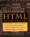 The HTML Sourcebook (Sourcebooks) - Paperback By Graham, Ian S - GOOD