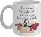 LAMX Show Lifestyle Religion It's Gilmore Girls Coffee Mug, Funny, Cup, Tea, Gift for Christmas, Father's Day, Xmas, Dad, Anniversary, Mother's Day,78235