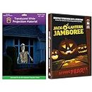 Kringle Bros AtmosFearFX Jack-O-Lantern Jamboree Halloween DVD and Reaper Brothers High Resolution Window Projection Screen