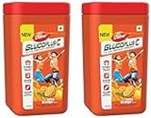 Dabur GlucoPlus-C Instant Energy Glucose Juicy & Tasty Orange Flavour Powder- 400g Jar | Glucose Replenishes Energy | 25% more Glucose| Vitamin C helps Boosts Immunity | Calcium Supports Bone Health