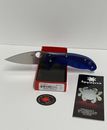 Spyderco Manix 2 Blue Pin C101PBL2 Lightweight folding pocket knife