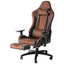 Iris Plaza FBGC-74 Floor Chair, Gaming Chair, Office Chair, Gaming Chair, Telework, Work from Home, Fabric Gaming Chair, Brown