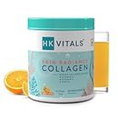 HealthKart HK Vitals Skin Radiance Collagen Powder, 200g (Orange)| Marine Collagen |Collagen Supplements for Women & Men with Biotin, Vitamin C, E, Sodium Hyaluronate, for Healthy Skin, Hair & Nails