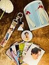 SINCE 7 STORE HARRY STYLES Gift box for Harry Fans, 5 products: Harry Styles Mug, 16 Lomocards, Double sided Keychain, Keychain Lanyard & One badge