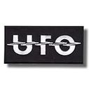 LipaLipaNa UFO Hard Rock Band Parche Patch Bordado con Logotipo para Planchar de Hierro en Apliques
