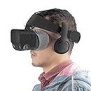 Versión actualizada estéreo VR Auriculares Oculus Rift S-On Ear Sonido 3D de 360 Grados, diseño de Clip fácil de Instalar y Quitar(Negro)