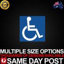 DISABILITY STICKER Vinyl Car Sticker Decal Cheap Accessibility Disabled Parking