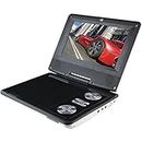 Star Home Portable DVD Player with Screen 9.8 Inch DVD Player 360° TFT LCD Swivel-Screen| SD Card/USB Port/CD/DVD Reader Controller, Kids Mobile DVD Player (9.8 Inch)