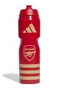 Botella de agua Adidas Arsenal - roja/dorada