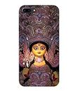 TrishArt Premium '''MAA Durga'' -(Pink) Printed Hard Mobile Back Cover & Case for iPhone 7 Plus/iPhone 7+, Designer | Protective & Premium Cover & Case