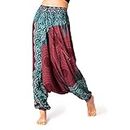 PANASIAM Aladin Pants, Mandala 5, bordeauxred XL