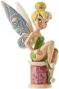 Disney Traditions by Jim Shore Tinker Bell Personality Pose Stone Resin Figurine, 4”