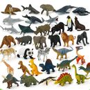 Mini Juguetes Educativos Modelo Animal Simulación Animales Dinosaurios Marinos