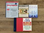 Lote de 5 libros de medicina alternativa remedios naturales curación herbal holística