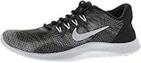 Nike Men's Flex Rn Black/White Running Shoes-5.5 UK (38.5 EU) (6 US) (AA7397-001)