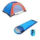 ATHRZ Camping Tent Portable Foldable Tent for Picnic/Hiking/Trekking Tent Dome Tent 2 Person Tent with Waterproof Thick Carry Bed Camping Bag Sleeping Bag 1 Pcs Sleeping Bag - 2TENTSLEEPING-N11