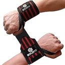Boldfit Wrist Supporter for Gym Wrist Band for Men Gym Wrist Support, for Pain Relief Hand Band for Men Gym Accessories for Men Wrist Wrap for Gym Equipment Wrist Brace Women Red