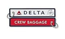 Porte-clés brodé Delta Airlines Crew