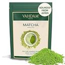 VAHDAM, Matcha Green Tea Powder Superfood (25g, 12 Porzioni) Pure Giapponese In Polvere Giapponese, Classico Matcha Di Tè Verde Culinario | Matcha Latte Mix, Frullati E Ricette