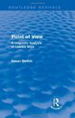 Point of View (Routledge Revivals): A Linguisti, Ehrlich Hardcover..