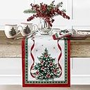 Elrene Home Fashions Villeroy & Boch Toy's Delight Christmas Table Runner, Festive Holiday Table Decor, 13 Inches x 70 Inches