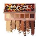 Urban Decay Naked Half Baked Mini Eyeshadow Palette - 6 Bronze-Toned Neutral Shades - Richly Pigmented & Ultra Blendable Mattes and High-Shine Shimmers - Up to 12 Hour Wear - Perfect for Travel