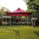 Niland Durable & Stylish Waterproof Gazebo Tent/Canopy 10x10 ft - Perfect for Outdoor & Terrace Garden - Blue (Red)