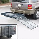 Hitch Mount Cargo Carrier Wheelchair Scooter Rack Disability Medical Ramp 500 Lb