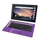 RCA Galileo 11.5" 32 GB Touchscreen Tablet Computer with Keyboard Case Quad-Core 1.3Ghz Processor 1GB Memory 32GB HDD Webcam Wifi Bluetooth Android 8.1 - Purple
