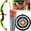 Dr.Kbder Bow and Arrow for Kids 8-12, Boys Toys-Outdoor Sport Game, Green Light