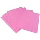 CVANU Pack of 200 A4 Size Pink Color Sheets Copy Printing Papers Smooth Finish Home, School, Office Stationery