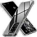 ivoler Klar Silikon Hülle für Samsung Galaxy S20 Ultra 5G mit Stoßfest Schutzecken, Dünne Weiche Transparent Schutzhülle Flexible TPU Durchsichtige Handyhülle Kratzfest Case Cover