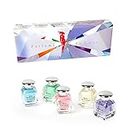Charrier Parfums Luxus-Eau de Parfum Miniatur, Mehrfarbig, 60 ml (5er Pack)