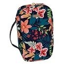 Camomilla Ladies Flowers Collection Blue Cosmetic Case
