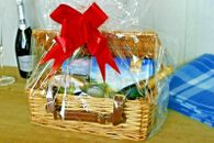 Wicker Hamper Basket Create Your Own Gift Set Box Christmas Ribbon Kit Xmas