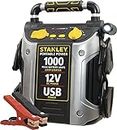 STANLEY J509 JUMPiT Portable Power Station Jump Starter: 1000 Peak/500 Instant Amps, USB Port, Battery Clamps