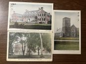 3 Hanover, New Hampshire NH Postcards ~ Dartmouth College, Lab, Catholic Church
