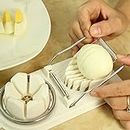Liuting Utensili da Cucina.2 IN1 Multifunzionale da Cucina Egg Slicer Sezione Cutter Stampo Bordature Fiori Gadget